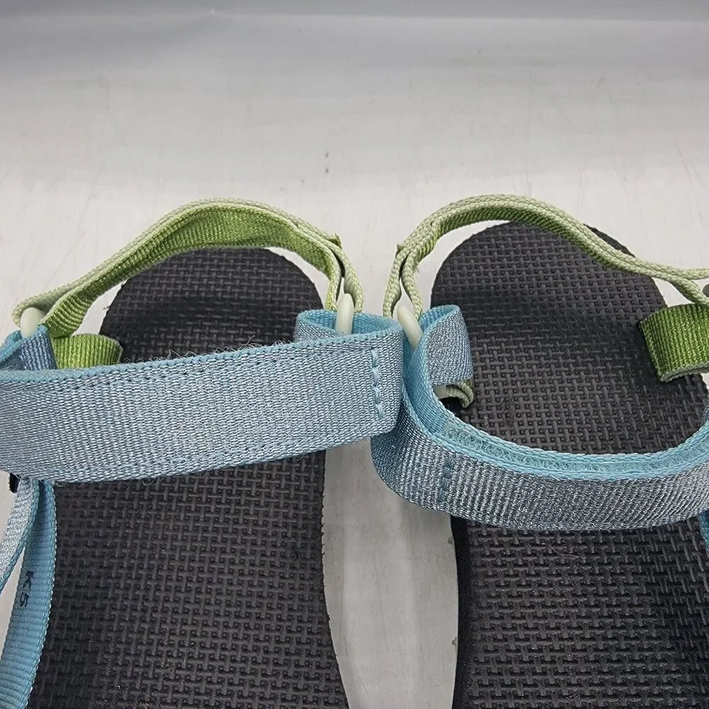 Teva Midform Universal Kids 5 Metallic Blue Sandals Beach Summer Casual 1131610C